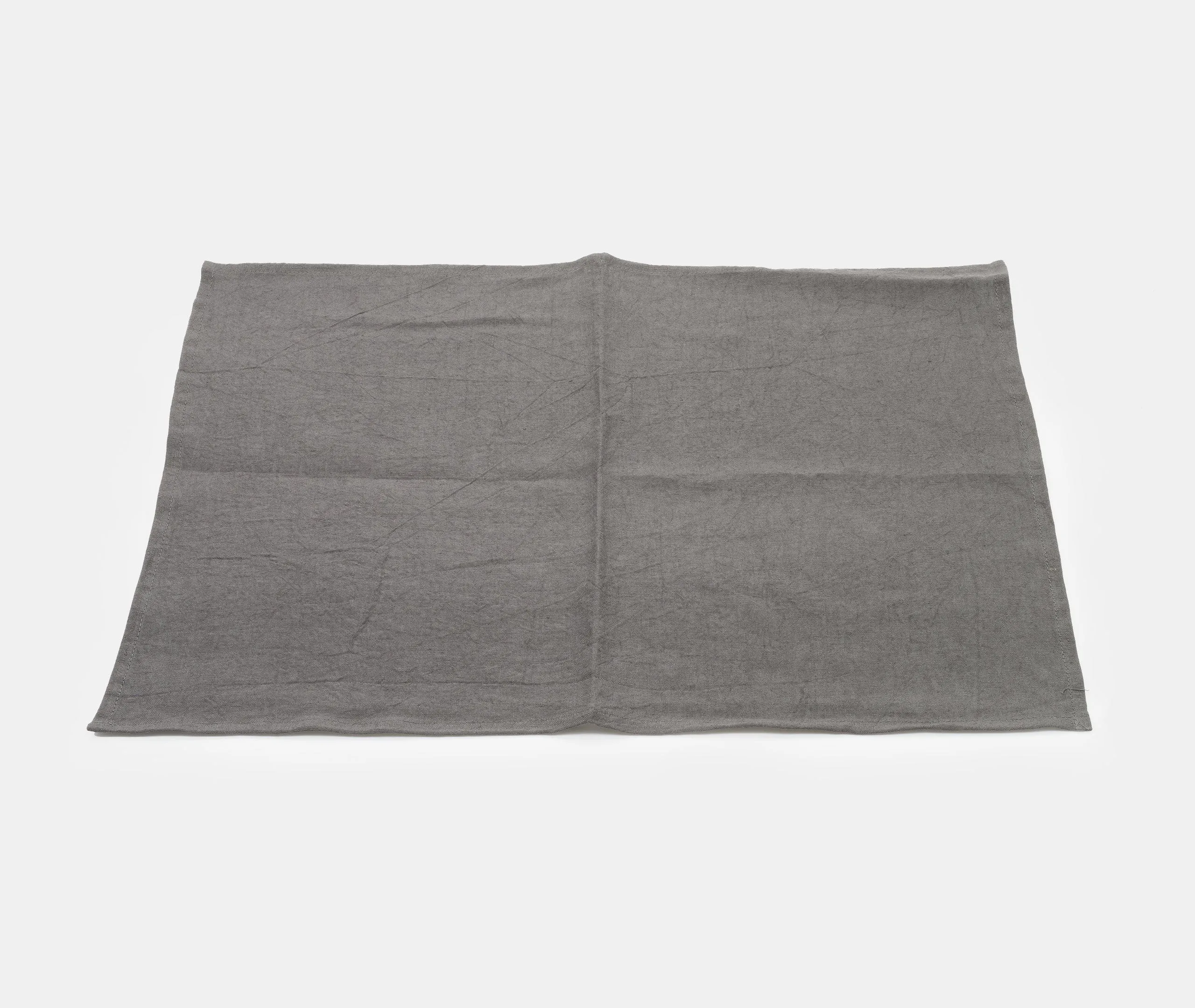 Linen Tea Towel - Grey