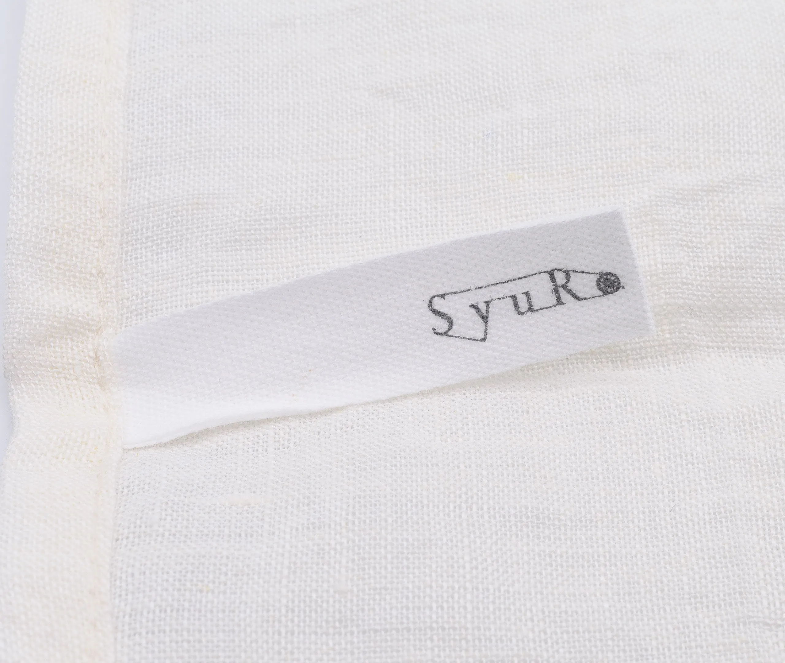 Linen Tea Towel - White