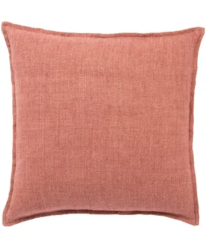 Linen Weave Pillow, Rust