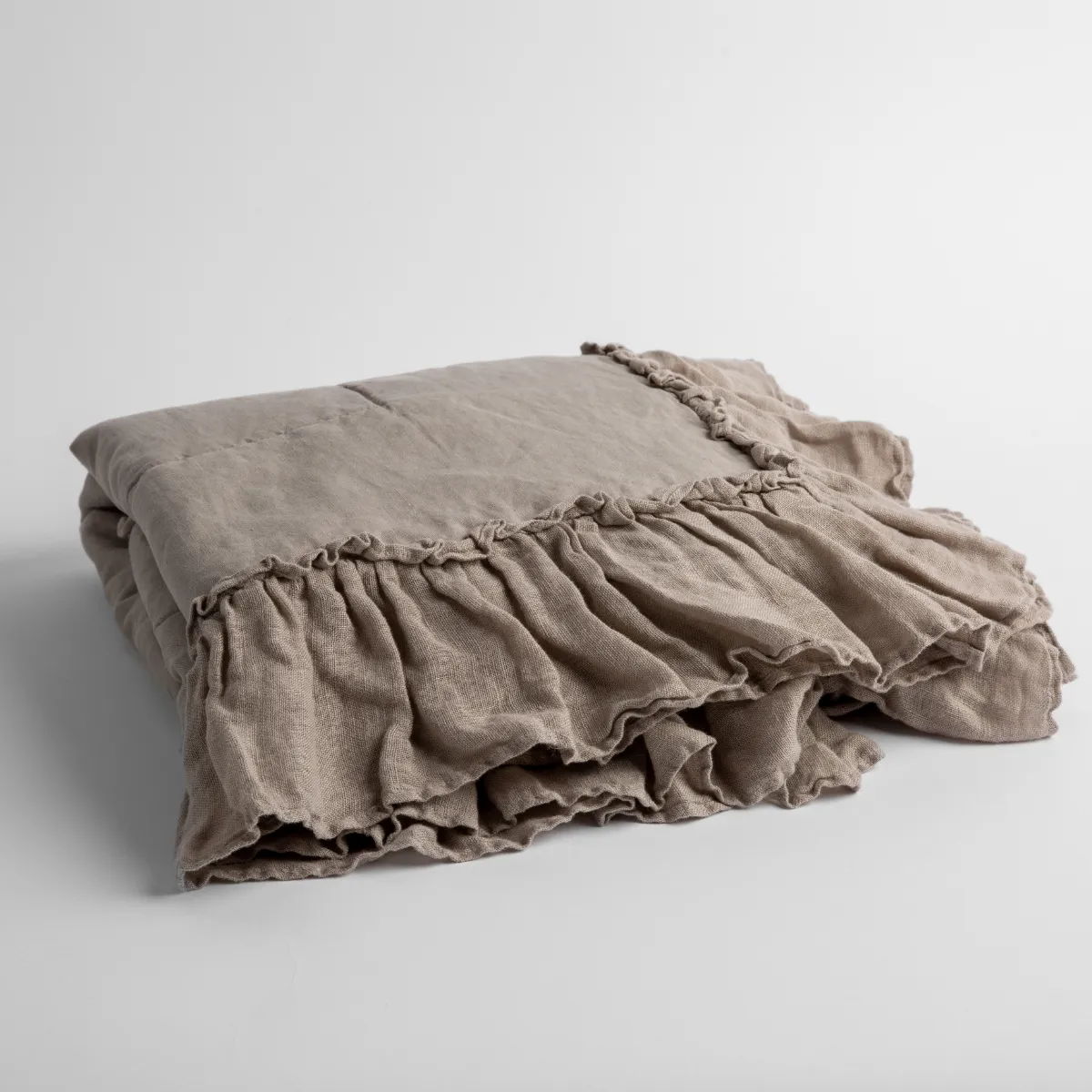 Linen Whisper Baby Blanket
