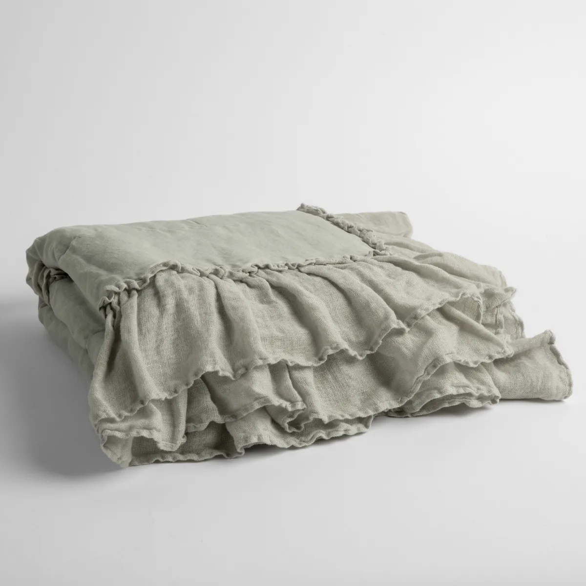 Linen Whisper Baby Blanket
