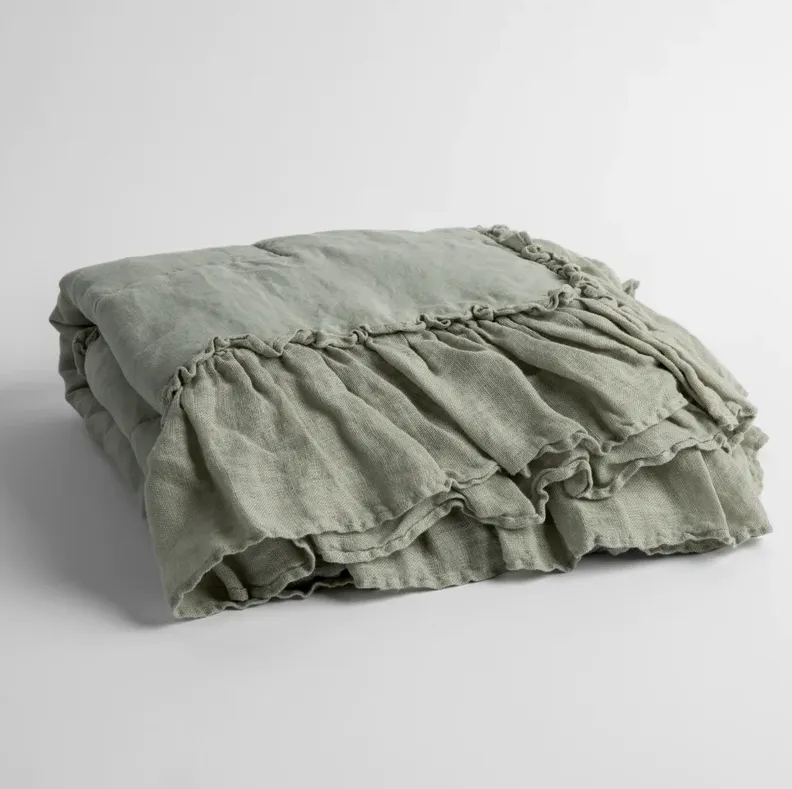 Linen Whisper Baby Blanket