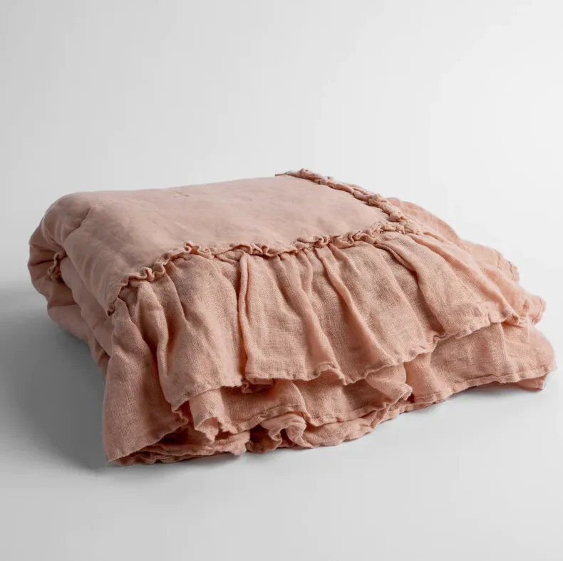 Linen Whisper Baby Blanket
