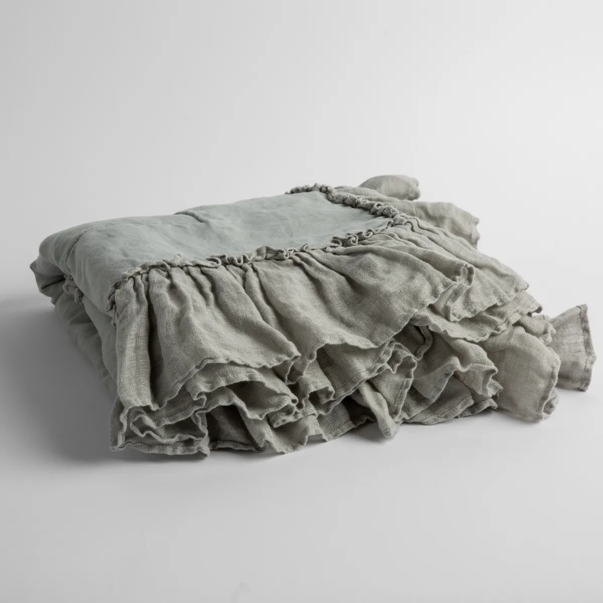 Linen Whisper Baby Blanket