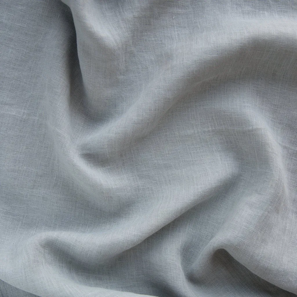 Linen Whisper Bed Skirt - Mineral - King