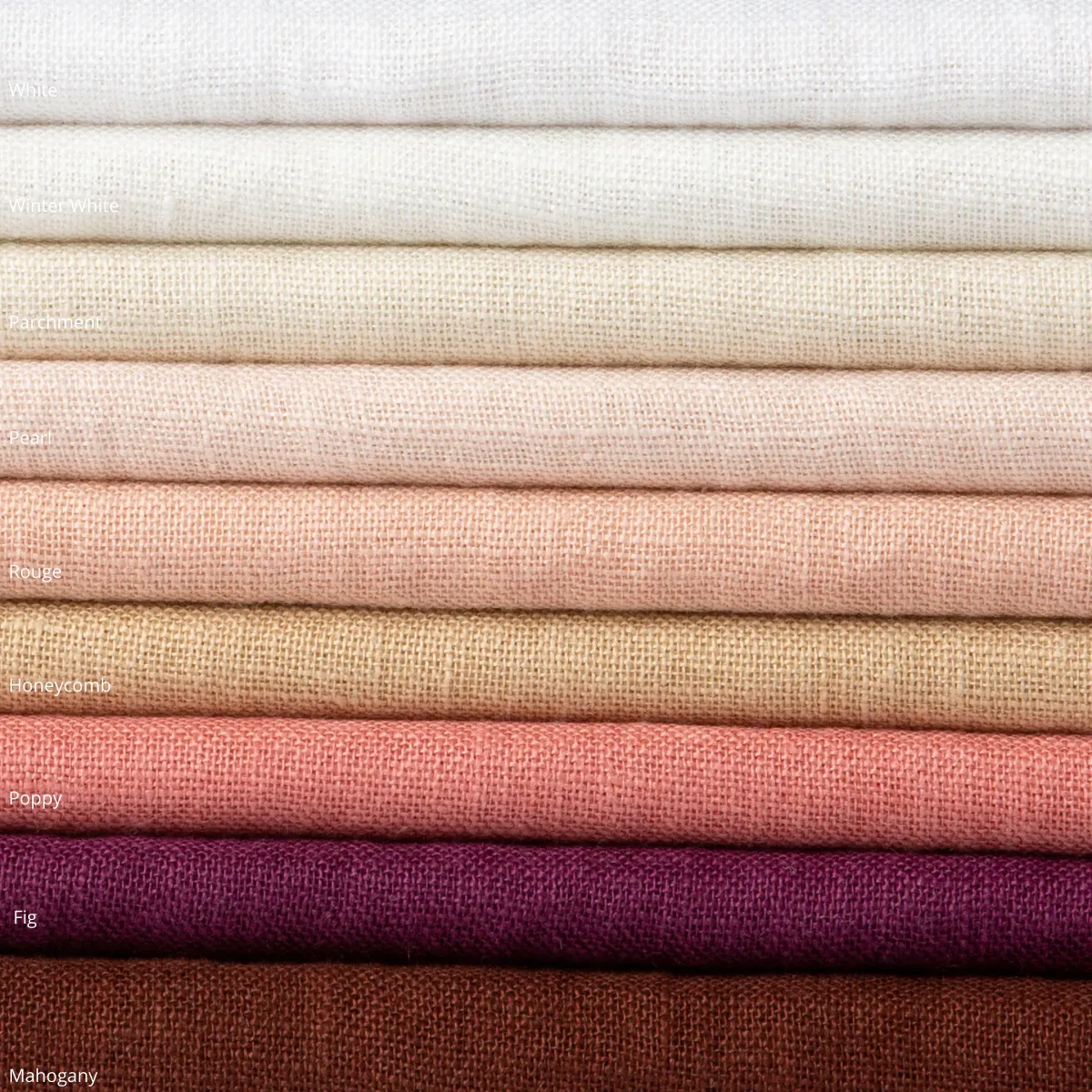 Linen Whisper Guest Towel - Winter White