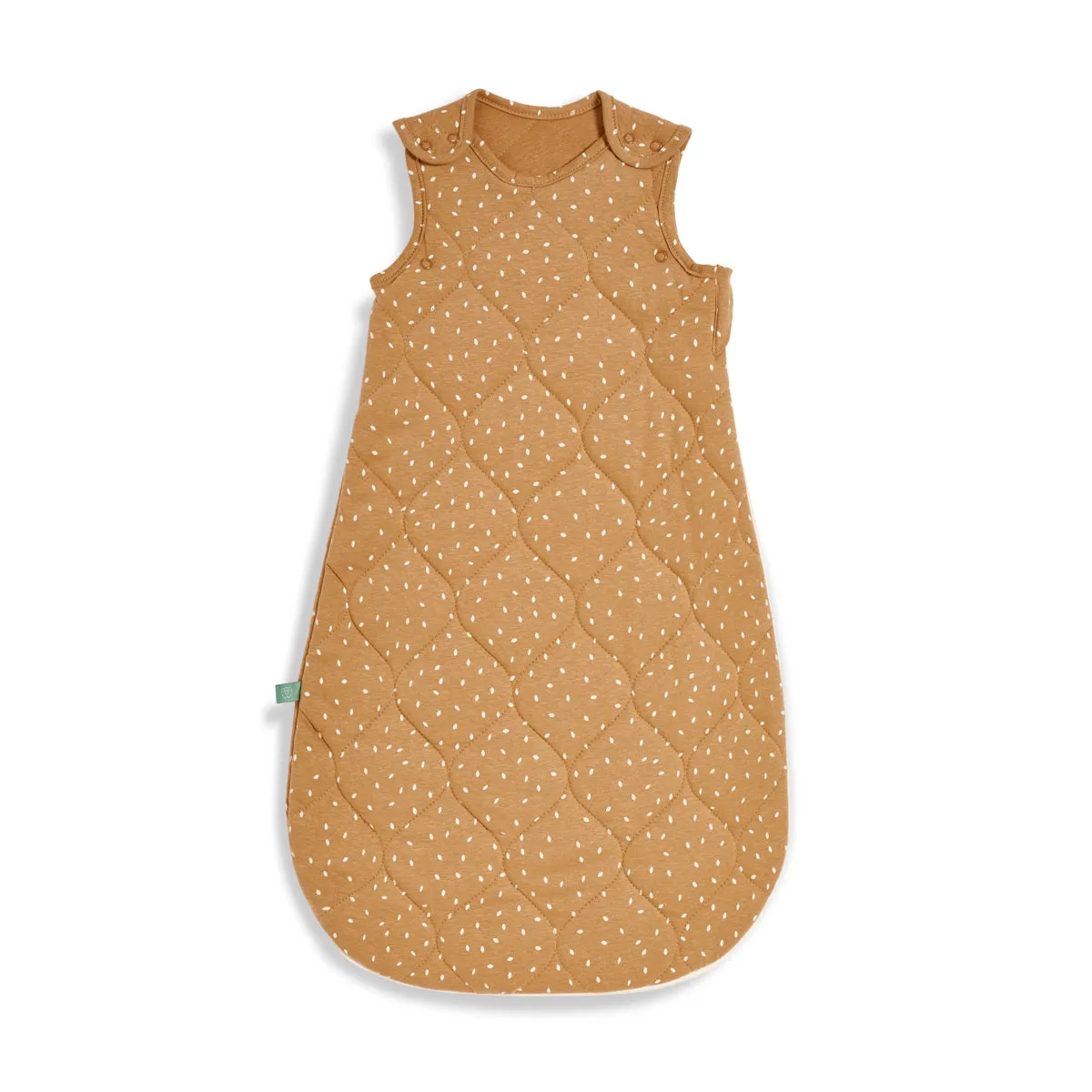 Little Green Sheep Organic Baby Sleeping Bag | 2.5 Tog | 0-6 Months - Honey Rice