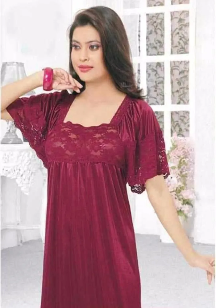 Long Nighty - FL-521 - Flourish Nightwear