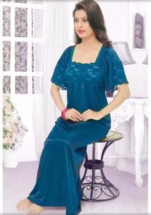 Long Nighty - FL-521 - Flourish Nightwear