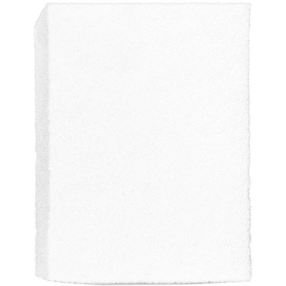 Loose Rectangular Sponge - White - Latex-Free / 100 Pieces Per Bag X 24 Bags = 2,400 Rectangular Sponges