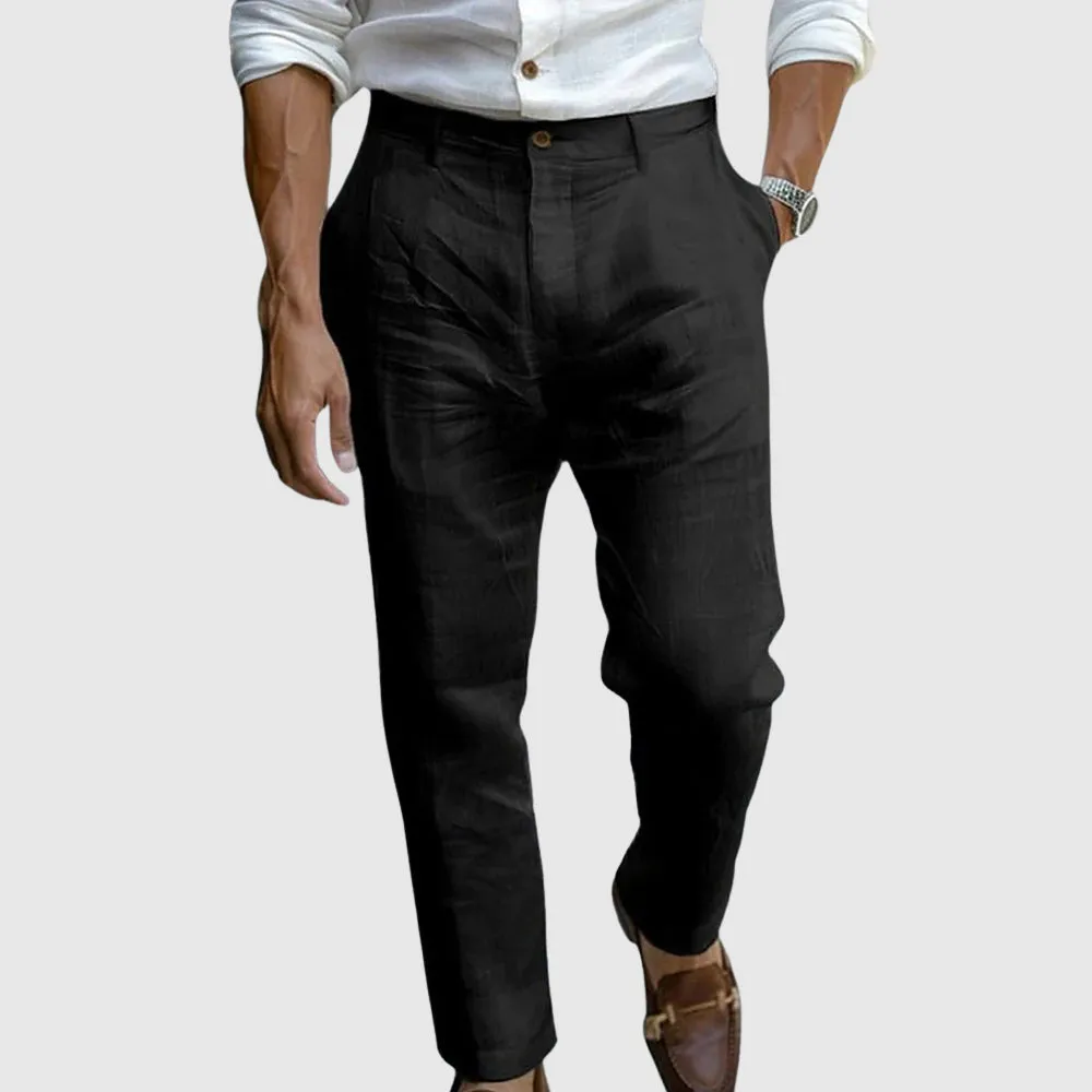 Lorenzo Vitali Luxe Linen Pants
