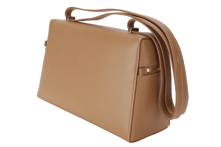 LORO PIANA EXTRA L27 LIGHT BAMBOO COLOR GOLD HARDWARE WITH DUST COVER AND BOX