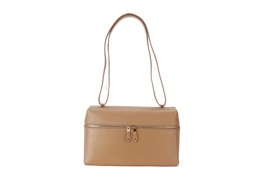 LORO PIANA EXTRA L27 LIGHT BAMBOO COLOR GOLD HARDWARE WITH DUST COVER AND BOX
