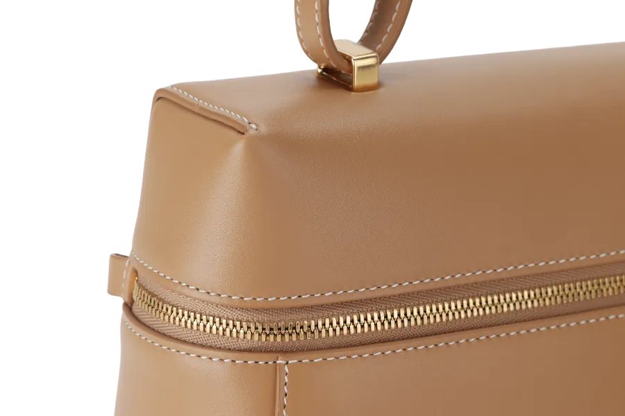 LORO PIANA EXTRA L27 LIGHT BAMBOO COLOR GOLD HARDWARE WITH DUST COVER AND BOX