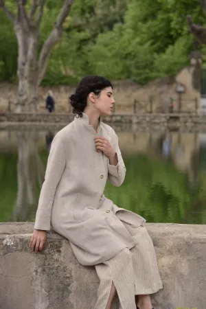 Luberon Linen Coat in Naturel (Last One!)