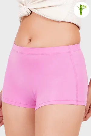 Lustrous Women's Boyshorts - Fuchsia Lilac