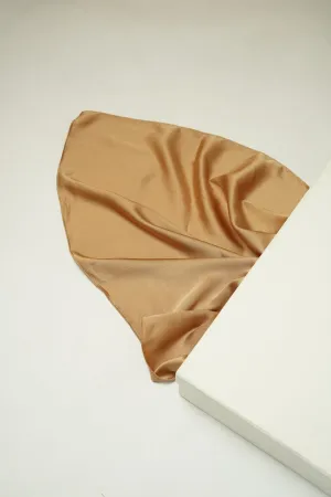 Luxe satin Silk-ButterScotch