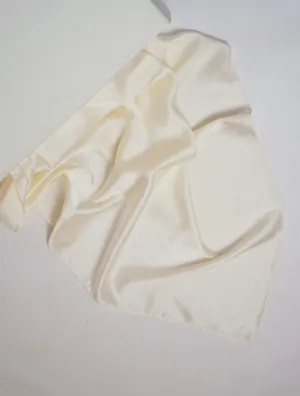 Luxe satin Silk-Cream