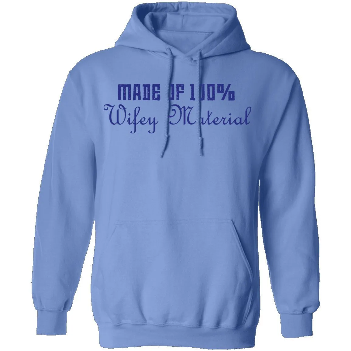 Made Of 100' Wifely Material T-Shirt