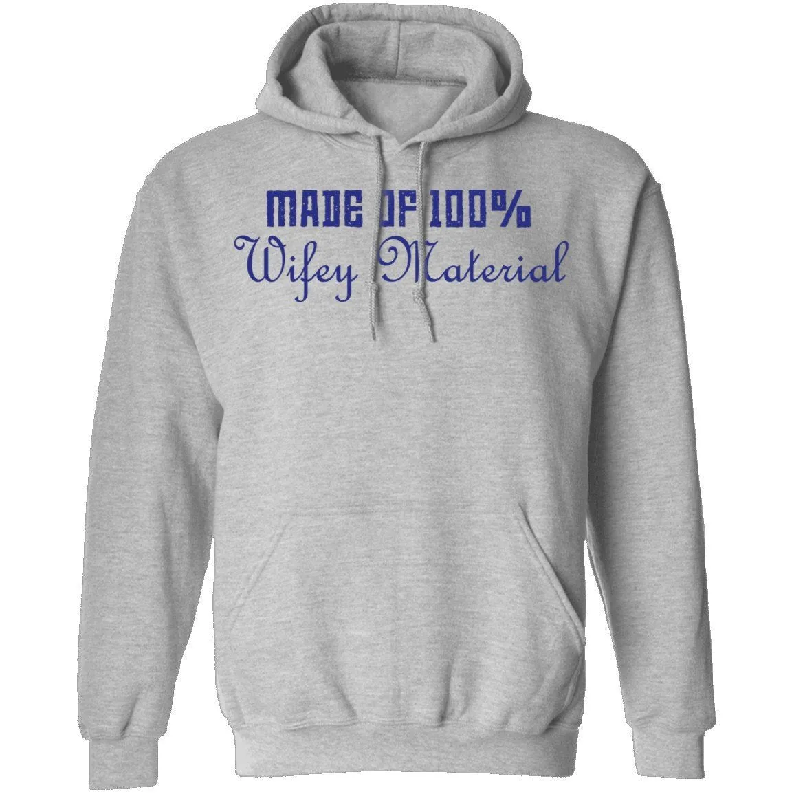 Made Of 100' Wifely Material T-Shirt
