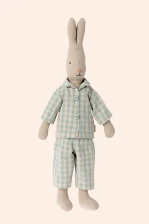 Maileg - Rabbit size 2 - Pyjamas - Strawberries - and Cream - 01