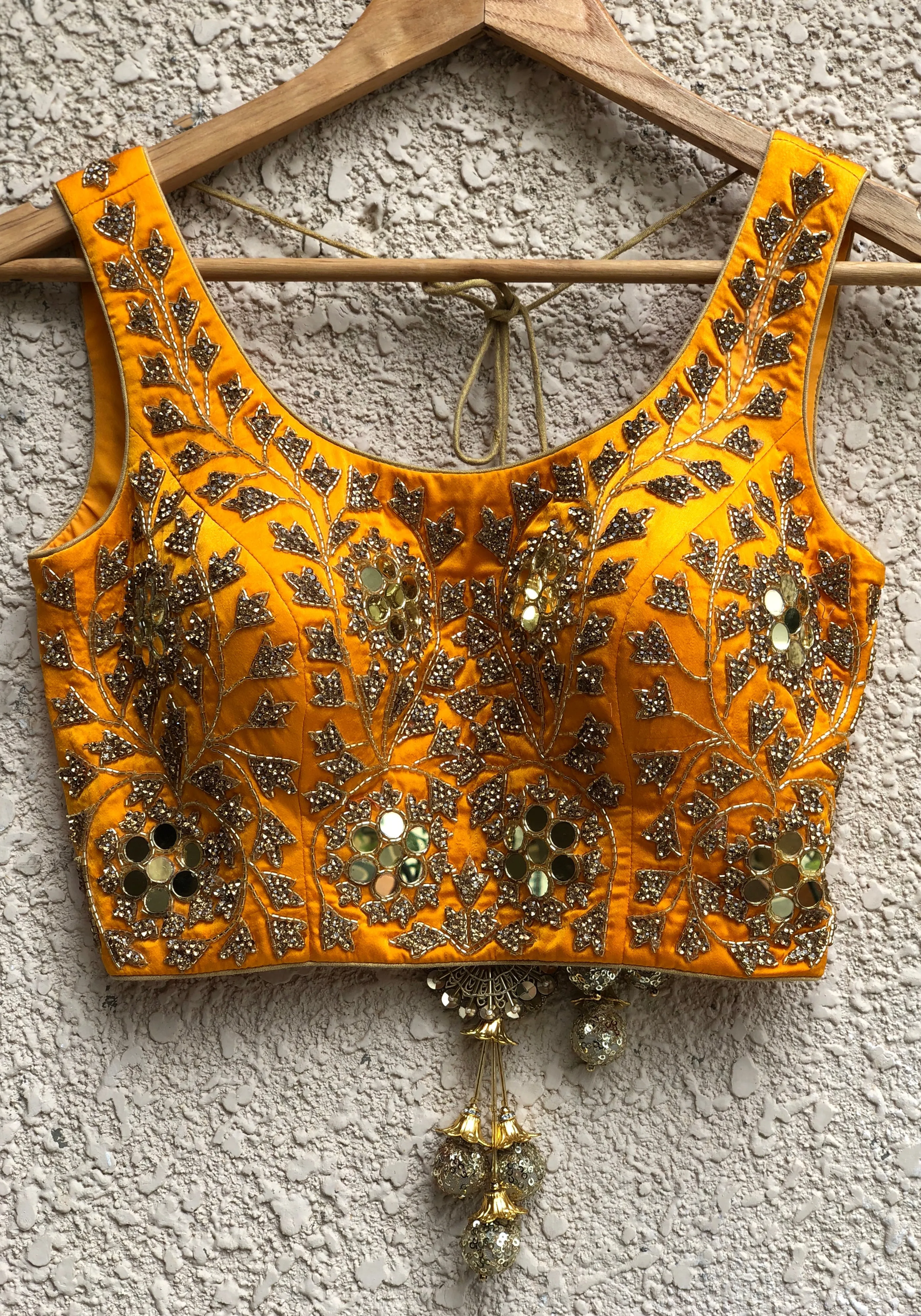 Mango Mirror Lehenga Set