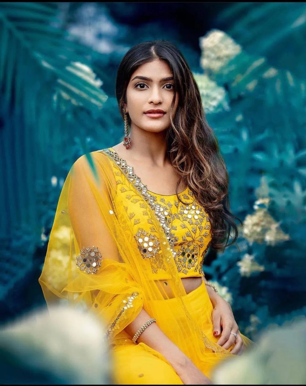 Mango Mirror Lehenga Set