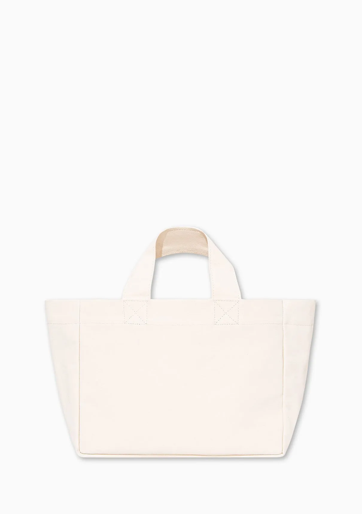 Marche X Mavi M Logo Printed White Bag