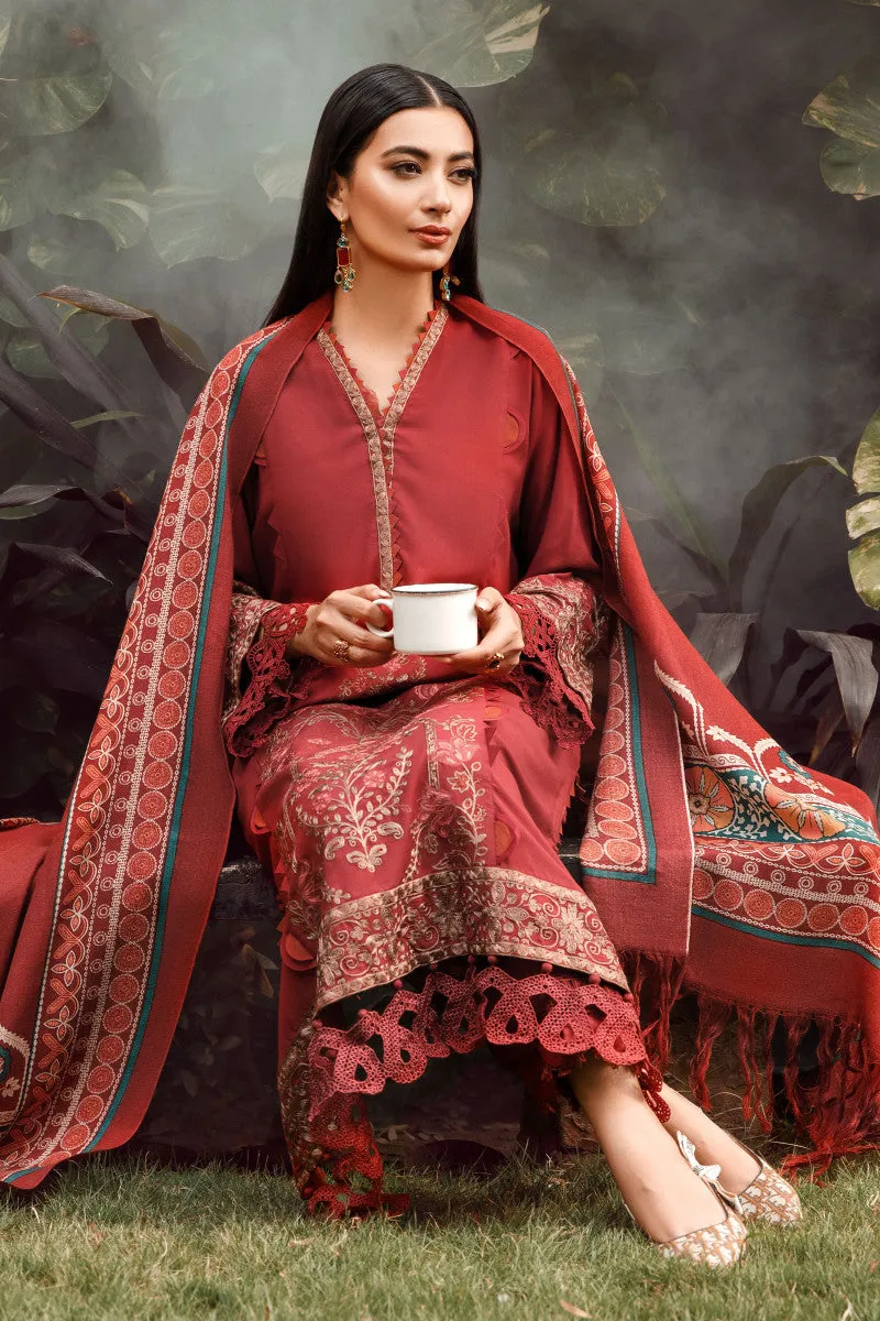 MARIA B | M PRINTS WINTER SHAWL COLLECTION 2022 |MPT-1602-A