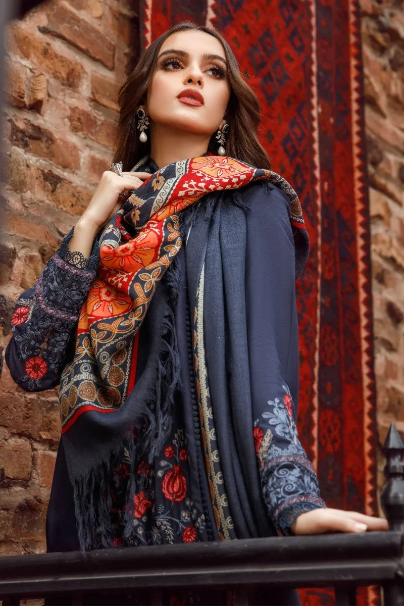 MARIA B | M PRINTS WINTER SHAWL COLLECTION 2022 | MPT-1602-B