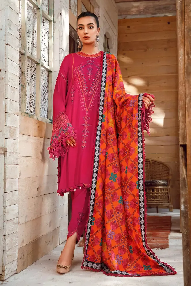 MARIA B | M PRINTS WINTER SHAWL COLLECTION 2022 | MPT-1604-A