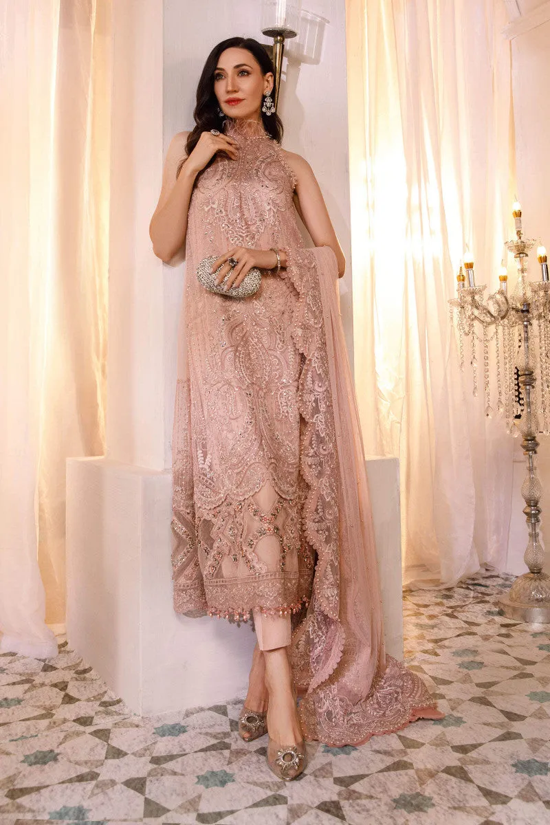 MARIA B | MBROIDERED COLLECTION 2022/23 | Ash Pink  (BD-2505)
