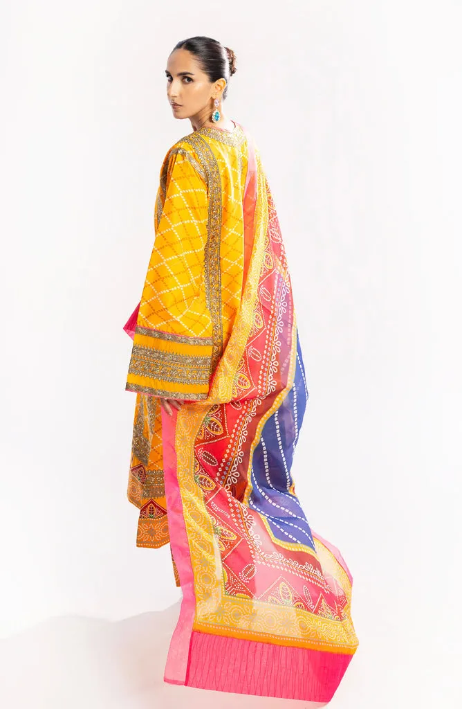 MARYUM & MARIA | Premium Lawn'24 | BAHAR MS24-595