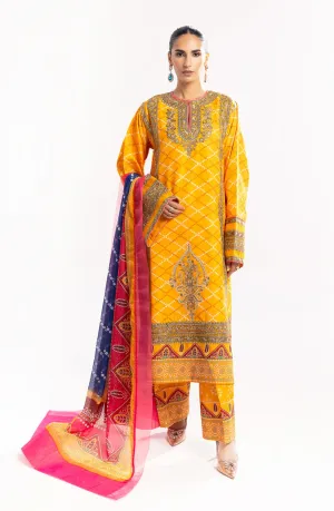 MARYUM & MARIA | Premium Lawn'24 | BAHAR MS24-595