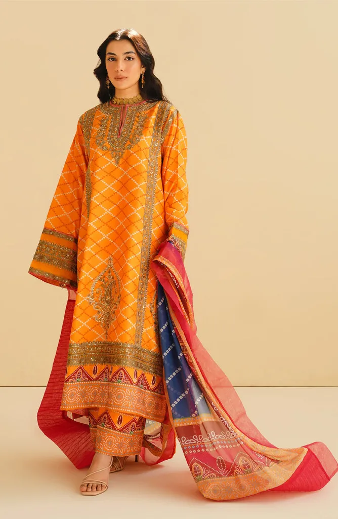 MARYUM & MARIA | Premium Lawn'24 | BAHAR MS24-595