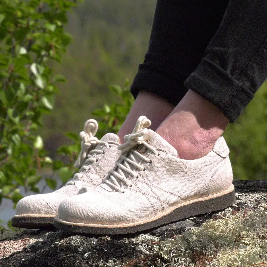 Marzia Women's Organic Linen & Cotton Sneakers | Multiple Colours