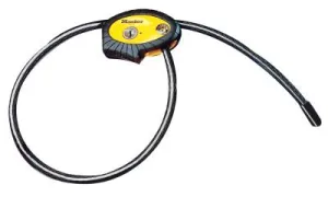 Master Lock® Python Adjustable Locking Cables, 3/8 in Dia, Black, 8413DPF
