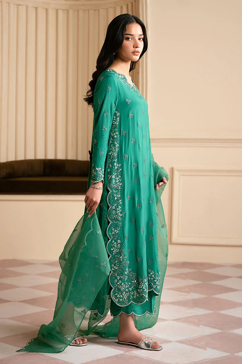 MEADOW FUSION-3PC (SHIRT, TROUSER & DUPATTA)