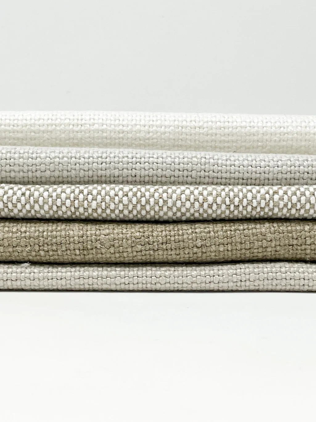 Medium Heavy Weight 100% Linen Weave Fabric By The Yard/CL1120