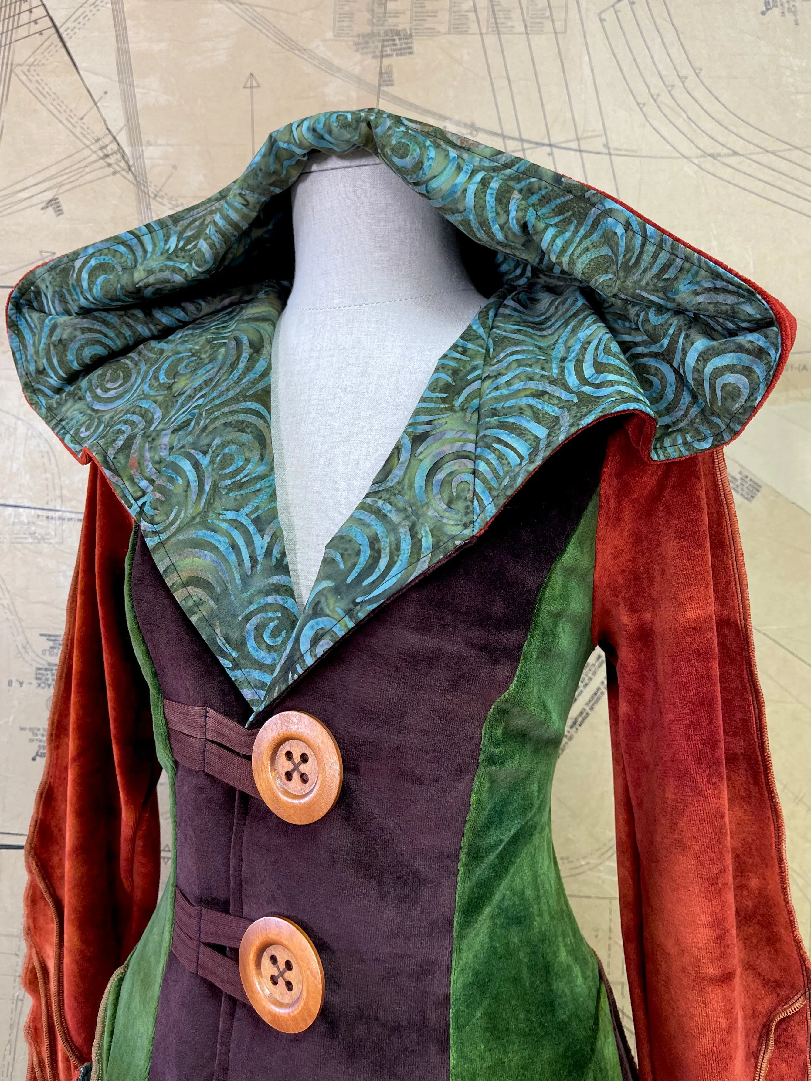 Medium Leafae Pixie Coat