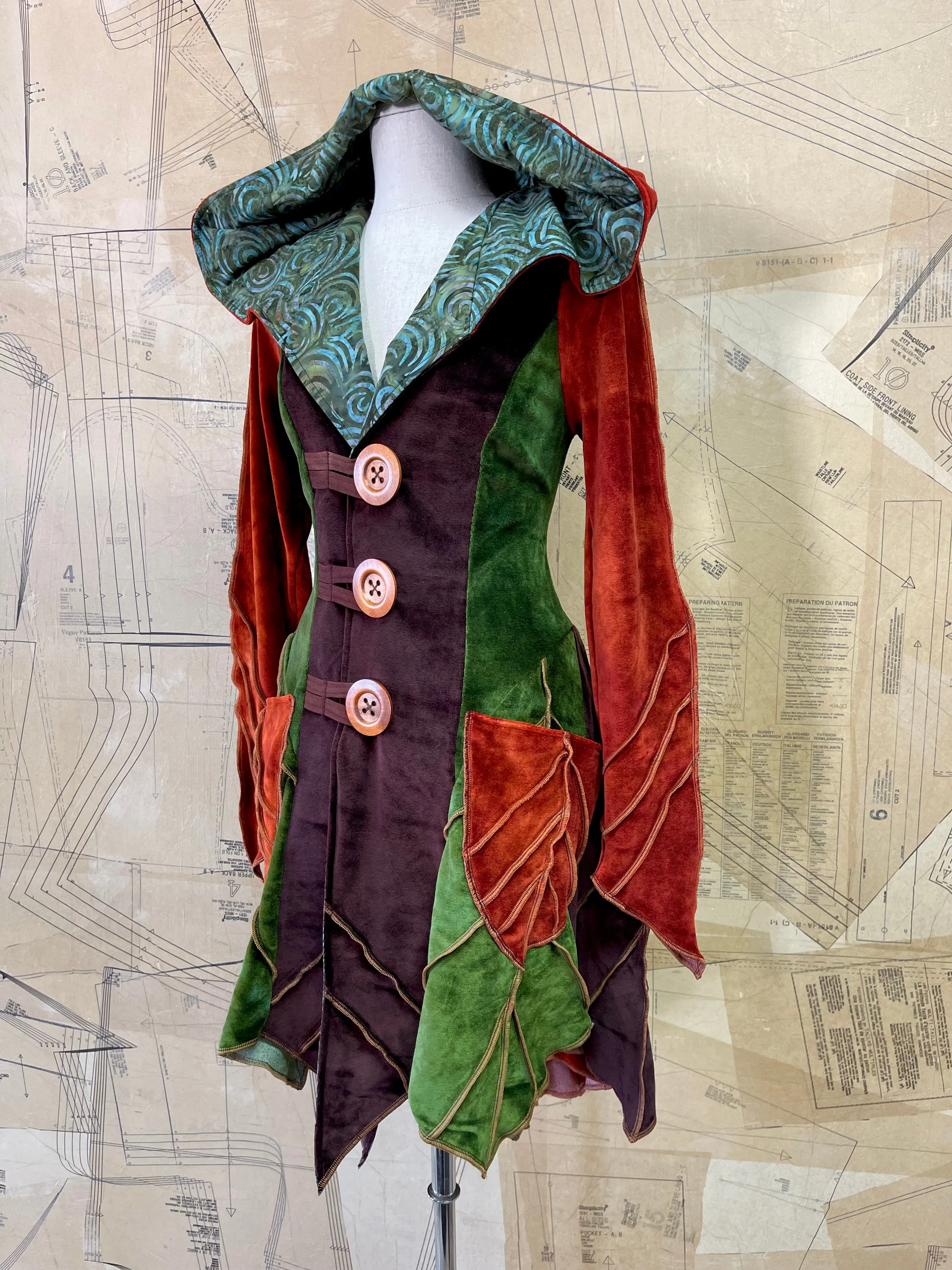 Medium Leafae Pixie Coat