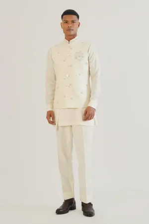 Metallic Embroidered Jawahar Jacket