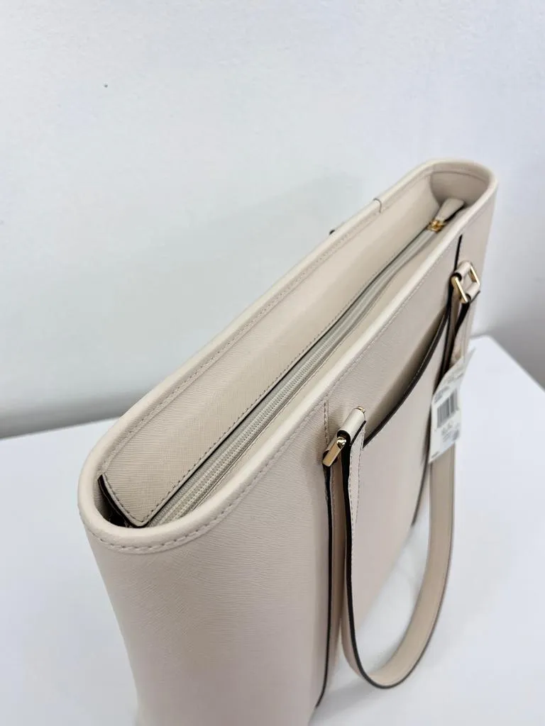 MICHAEL KORS SADY SAFFIANO LEATHER TOTE BAG