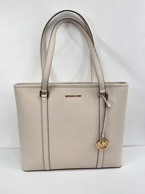 MICHAEL KORS SADY SAFFIANO LEATHER TOTE BAG