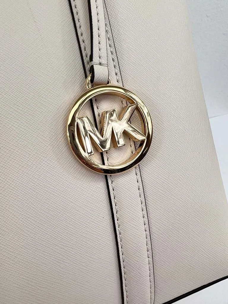 MICHAEL KORS SADY SAFFIANO LEATHER TOTE BAG