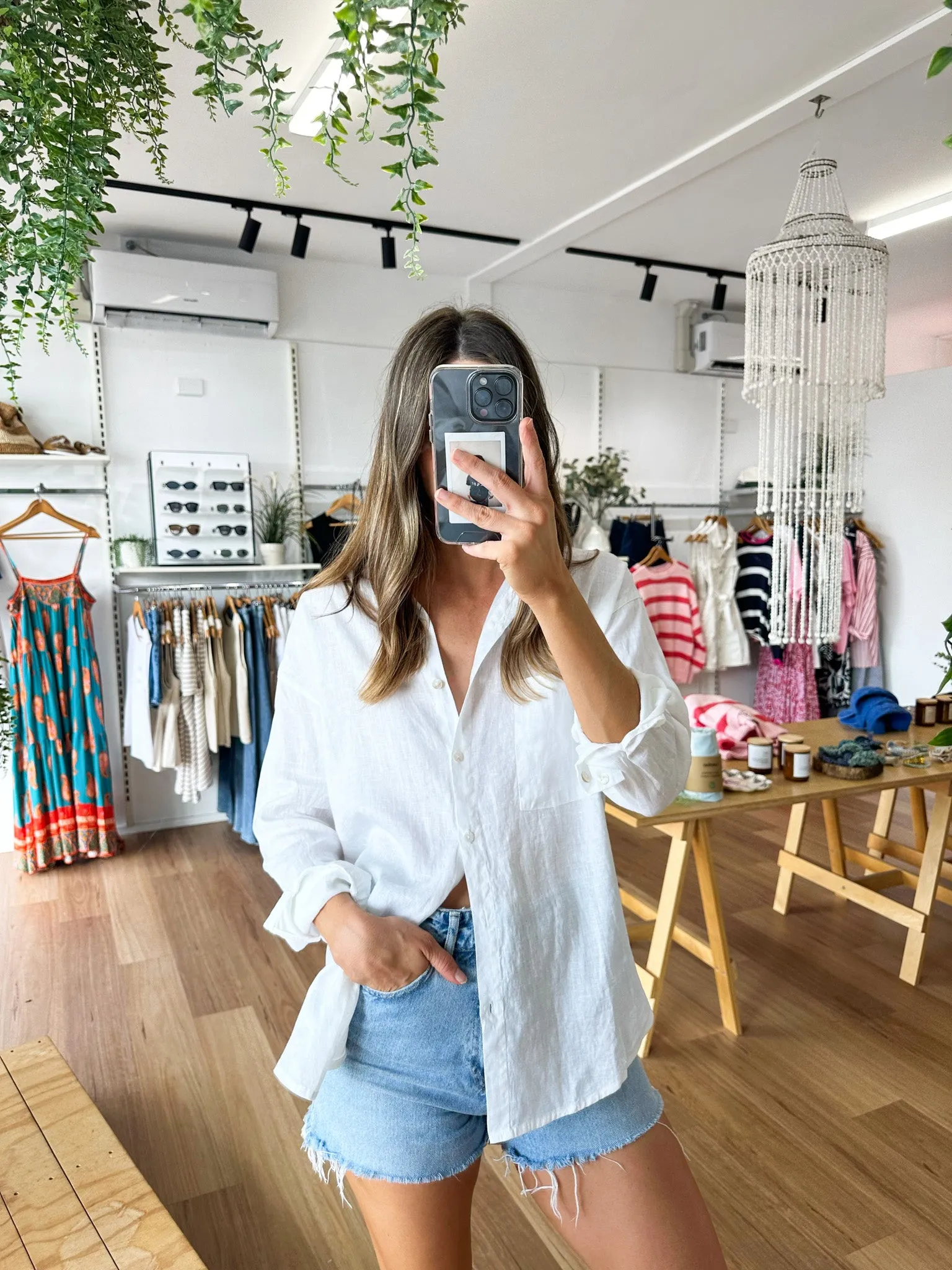 Millie Shirt White