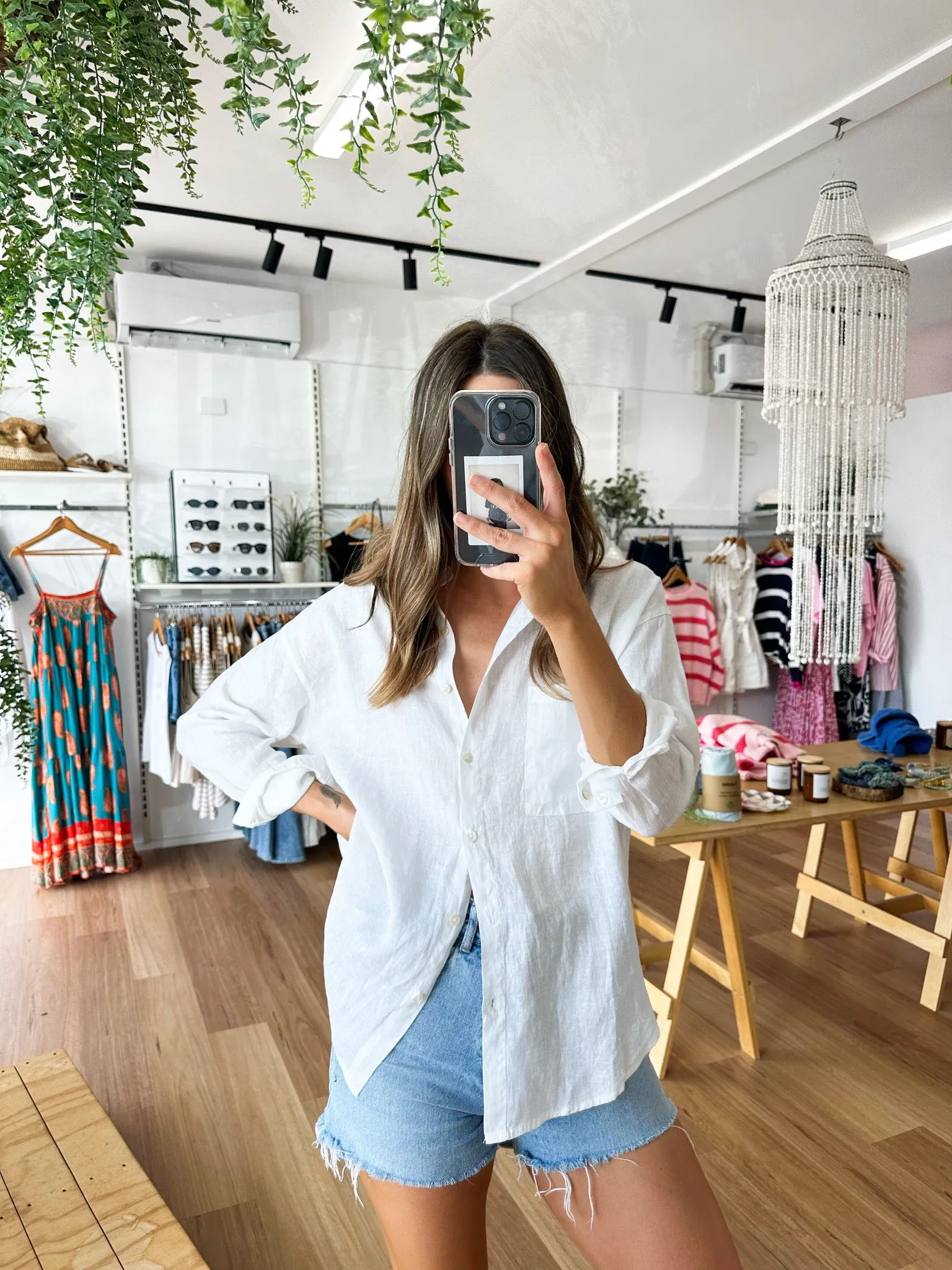 Millie Shirt White