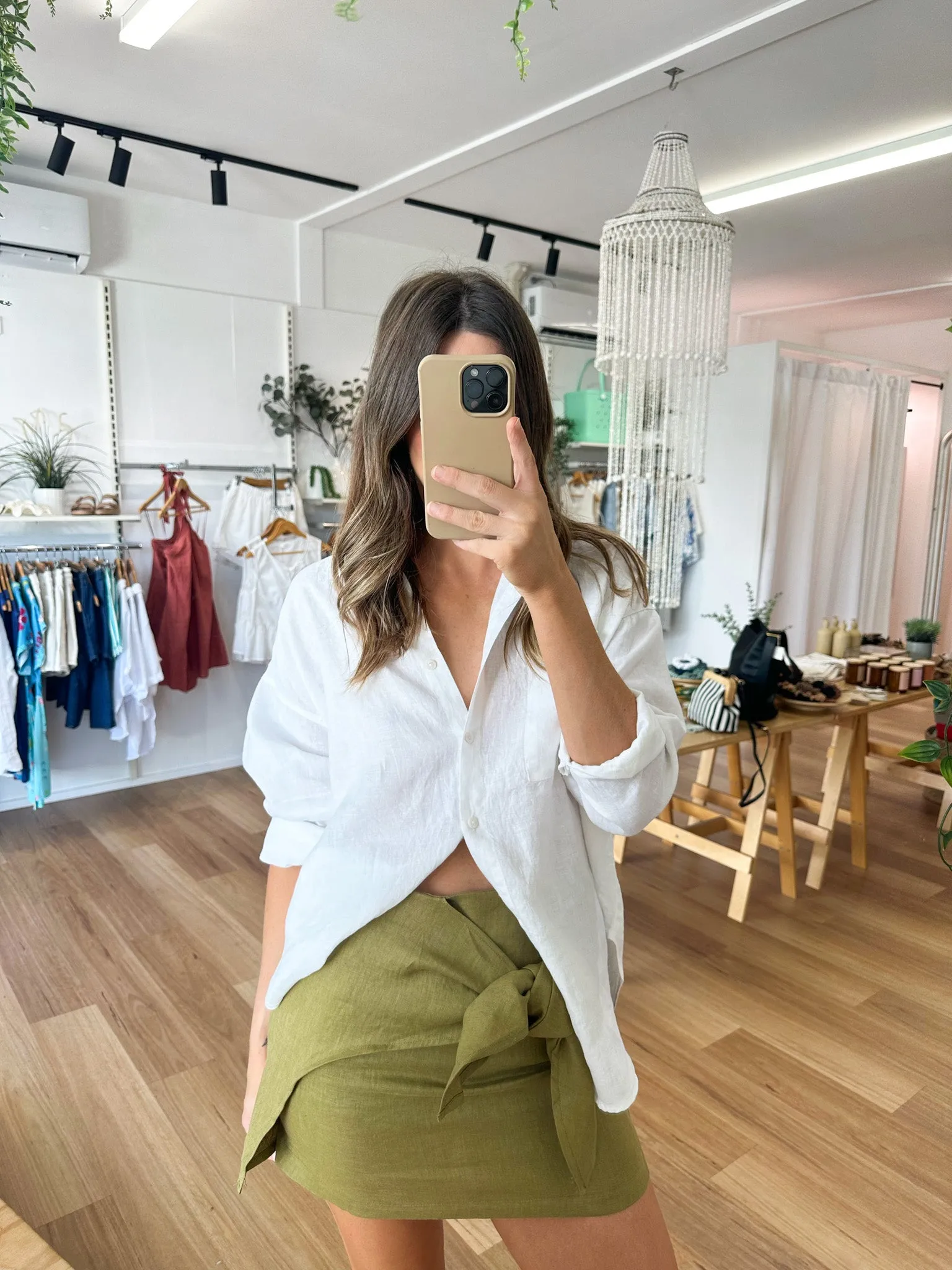 Millie Shirt White