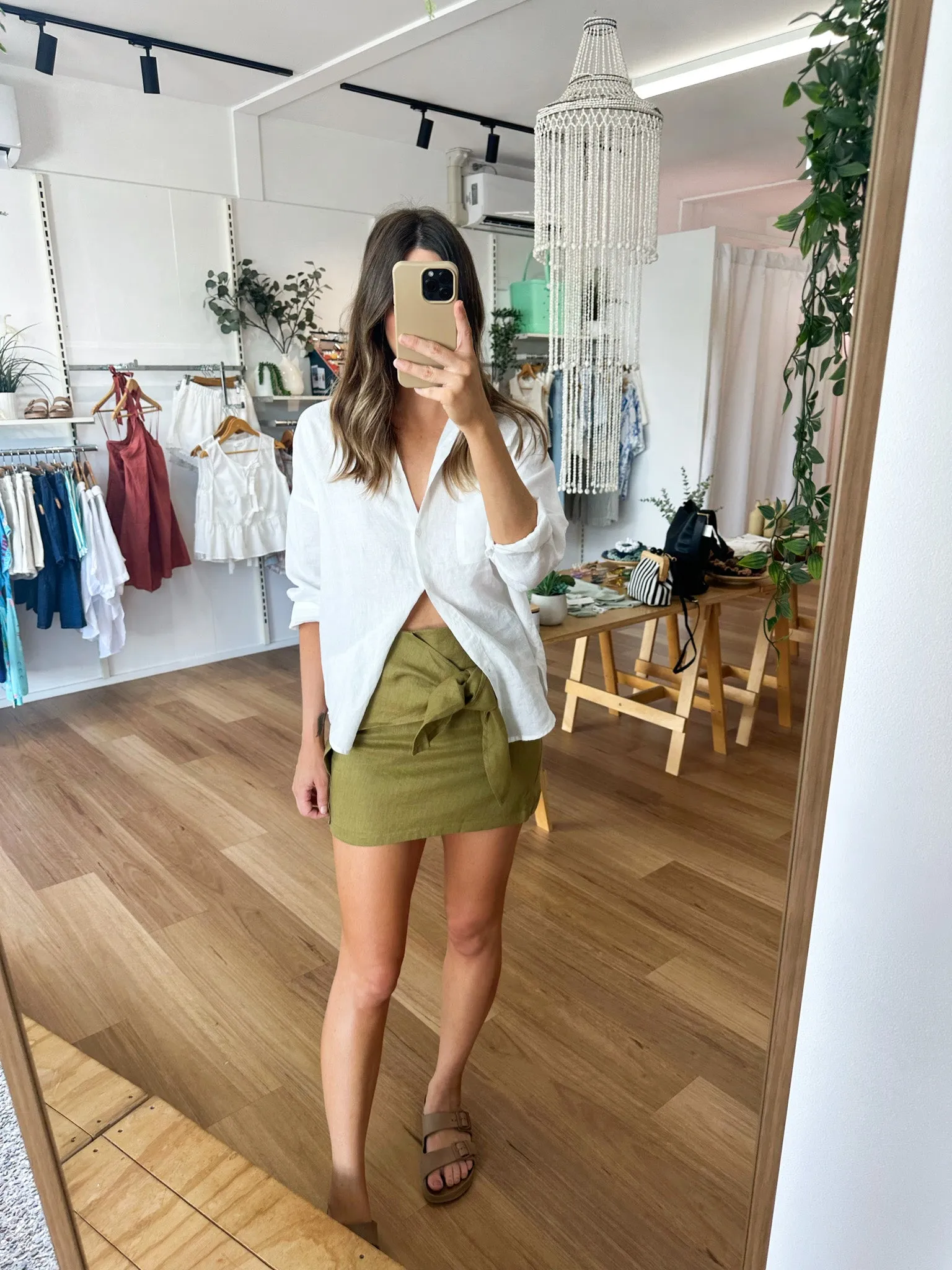 Millie Shirt White