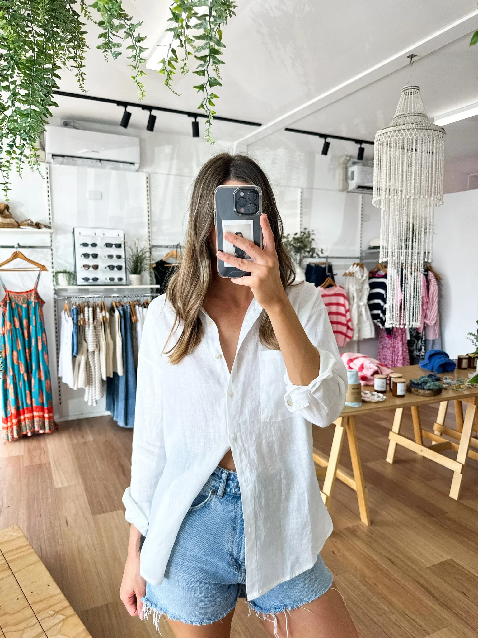 Millie Shirt White